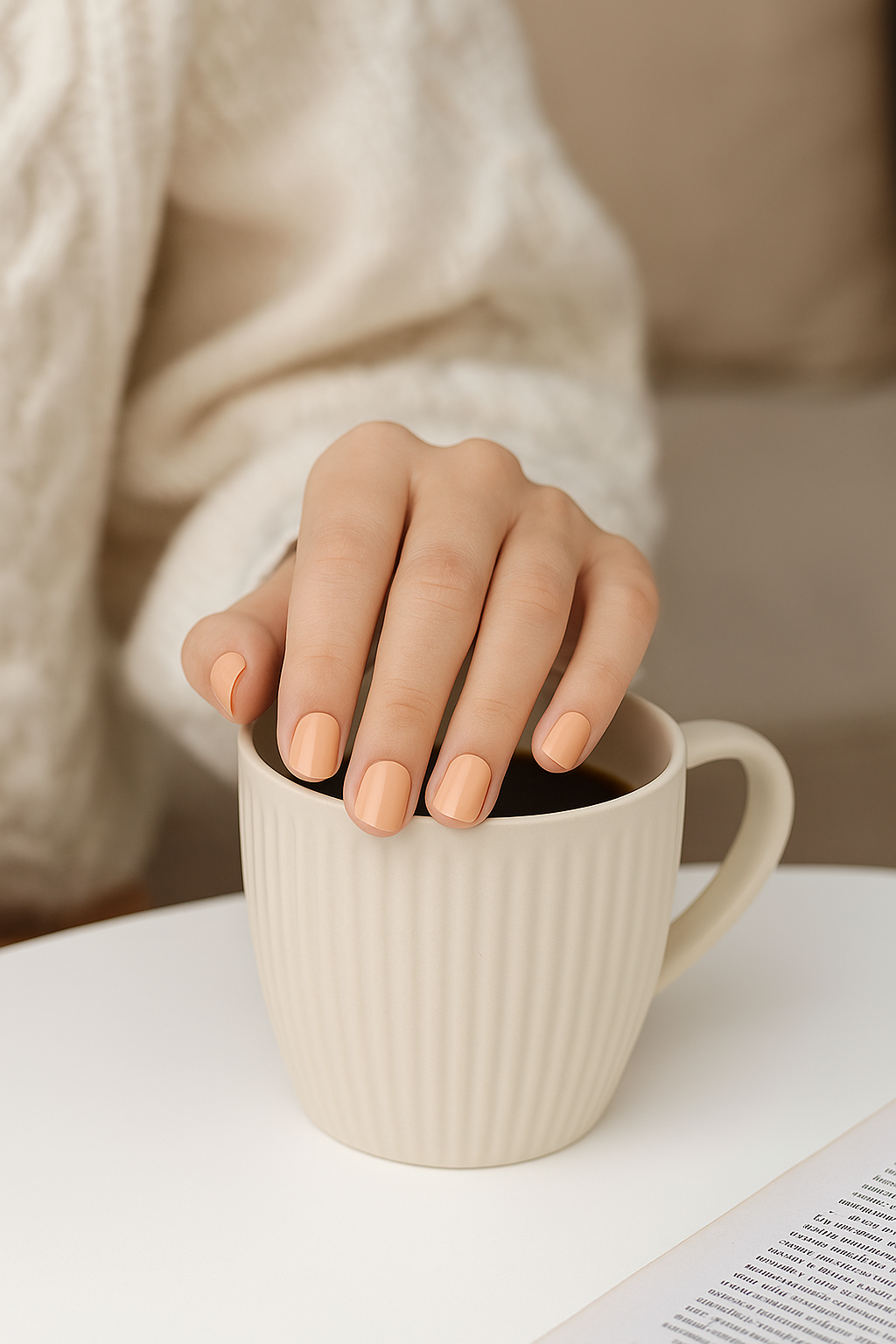 Gel nail mani pesca beautifulyu 2