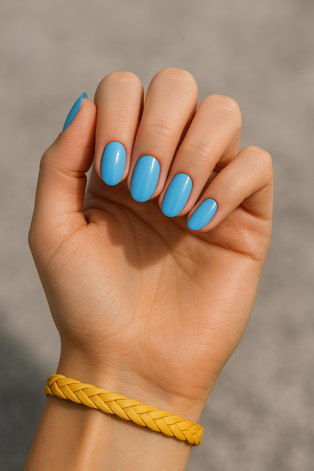 gel nail mani blu turchese beautifulyou 4