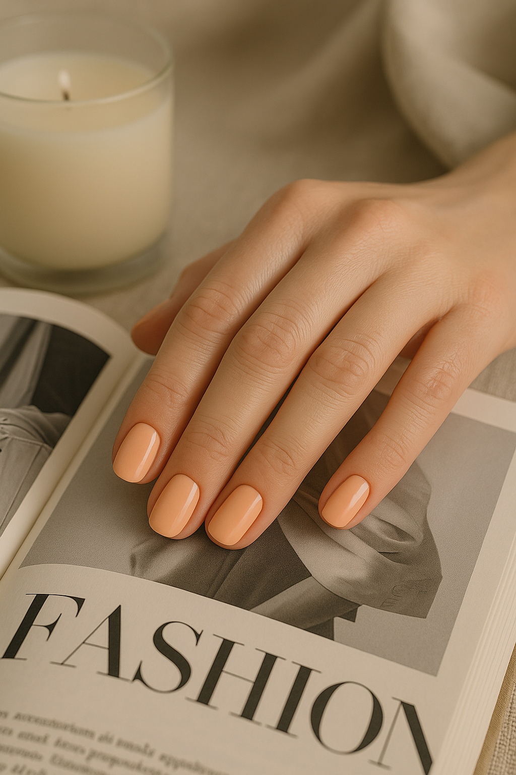 Gel nail mani pesca beautifulyu 3