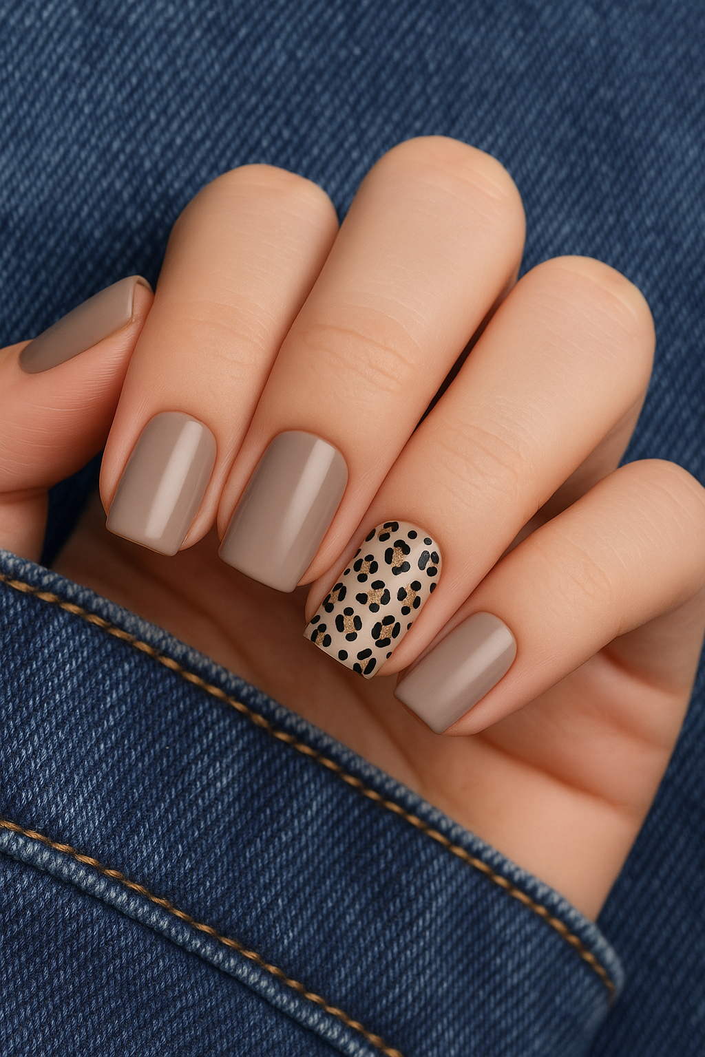 gel nail mani Animalier Tortora beautifulyou 1