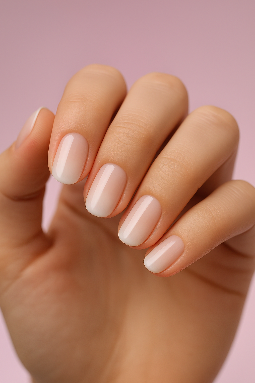 gel nail mani babbyboomer beautifulyou 1