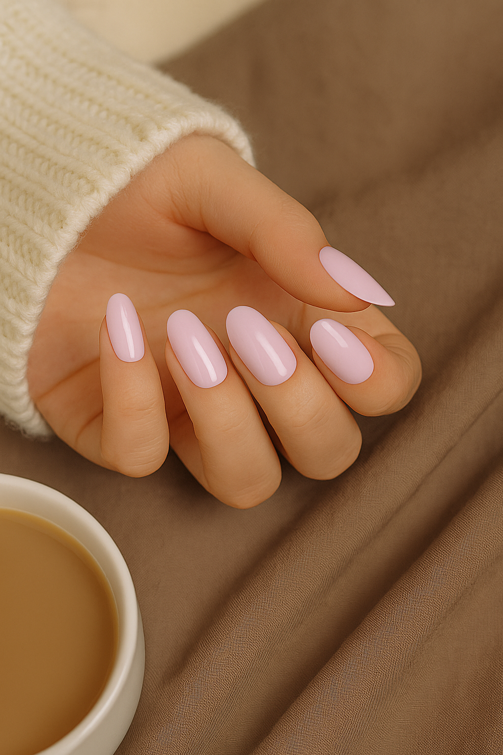 gel nail mani rosa confetto beautifulyou 2