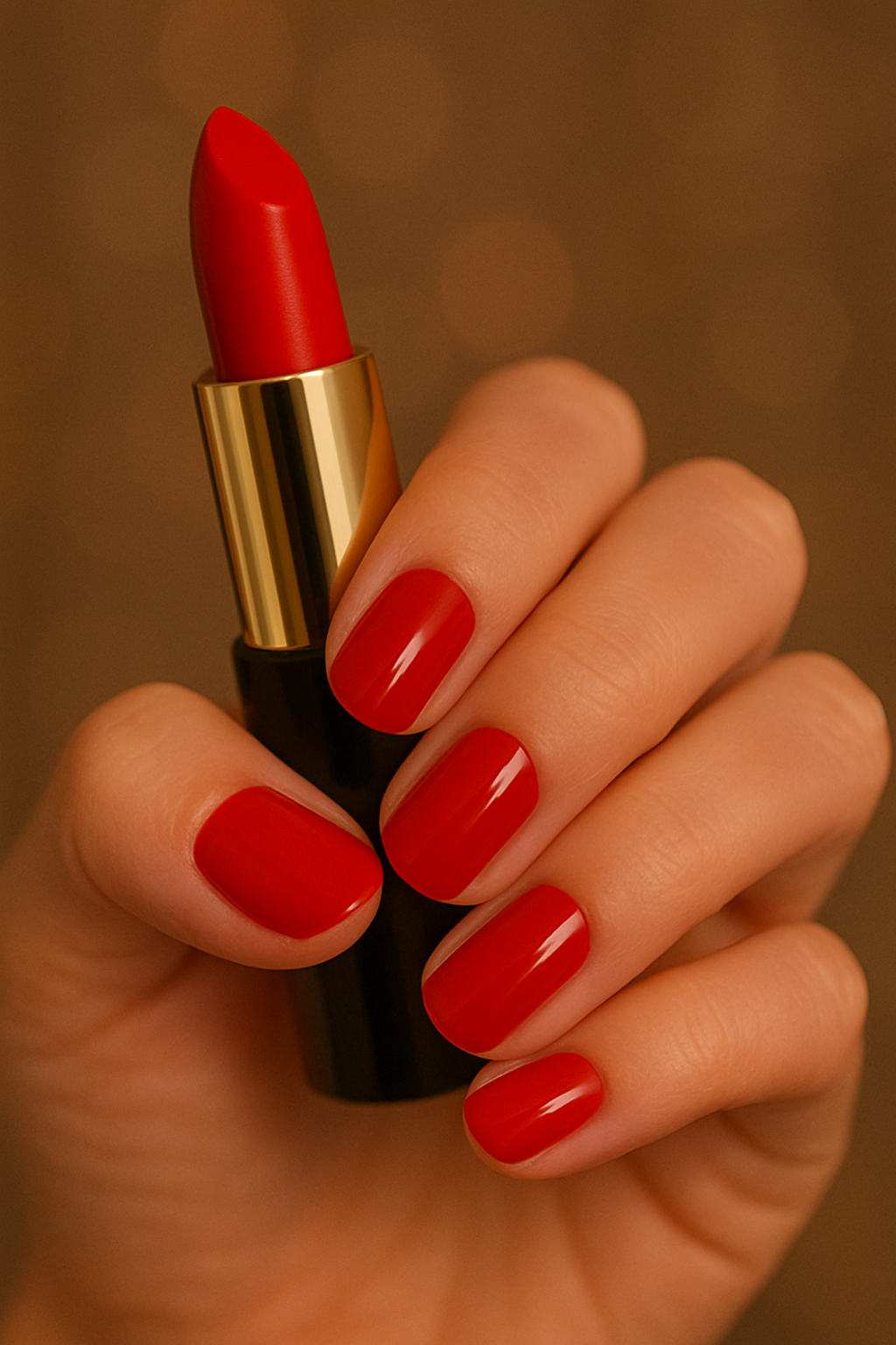 gel nail mani rosso corallo beautifulyou 1