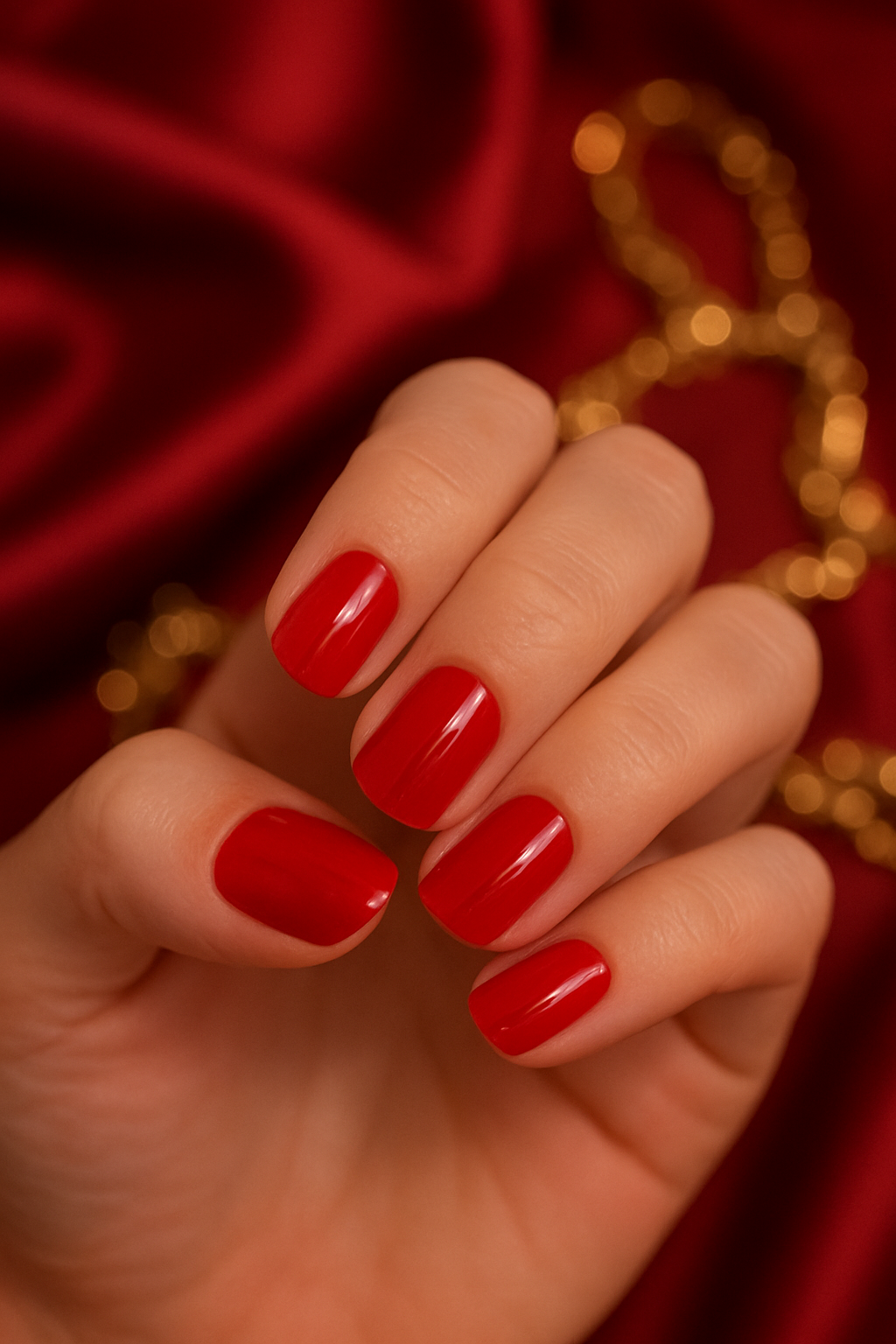 gel nail mani rosso corallo beautifulyou 2