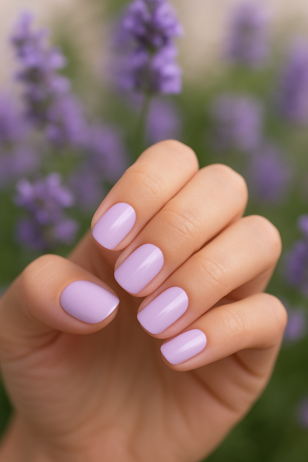 gel nail mani viola chiaro beautifulyou 1