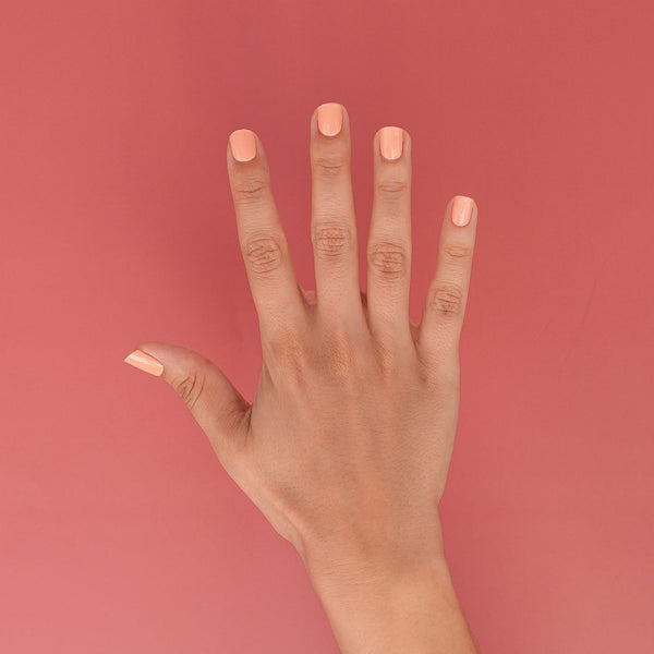 Unghie da Salone in Pesca : Adesivi Gel Duraturi e Semplici (Gel Nail)